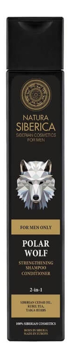 Naturalny zmiękczający szampon - odżywka do włosów 2w1 Wilk Polarny