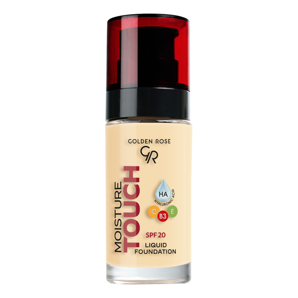 Golden Rose Moisture Touch Nawilżający podkład do twarzy SPF20 30ml