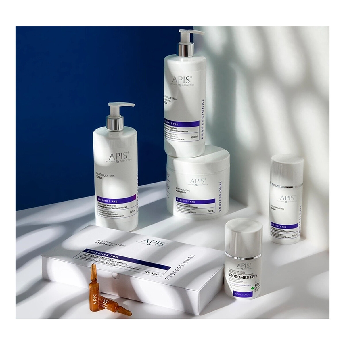 Apis Exosomes Pro biostymulujący Krem z roślinnymi egzosomami 100ml