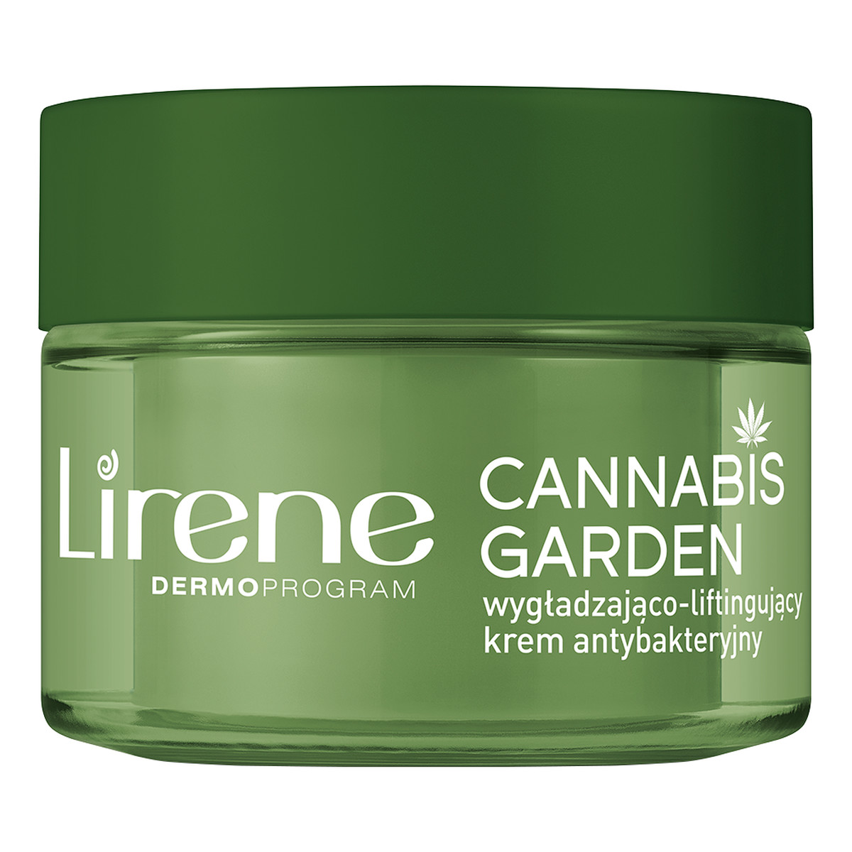 Lirene Cannabis Garden Wygładzająco-liftingujący krem antybakteryjny na dzień Cera normalna 50ml