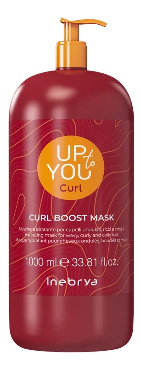 Up to you curl nawilżająca maska do włosów falowanych i kręconych
