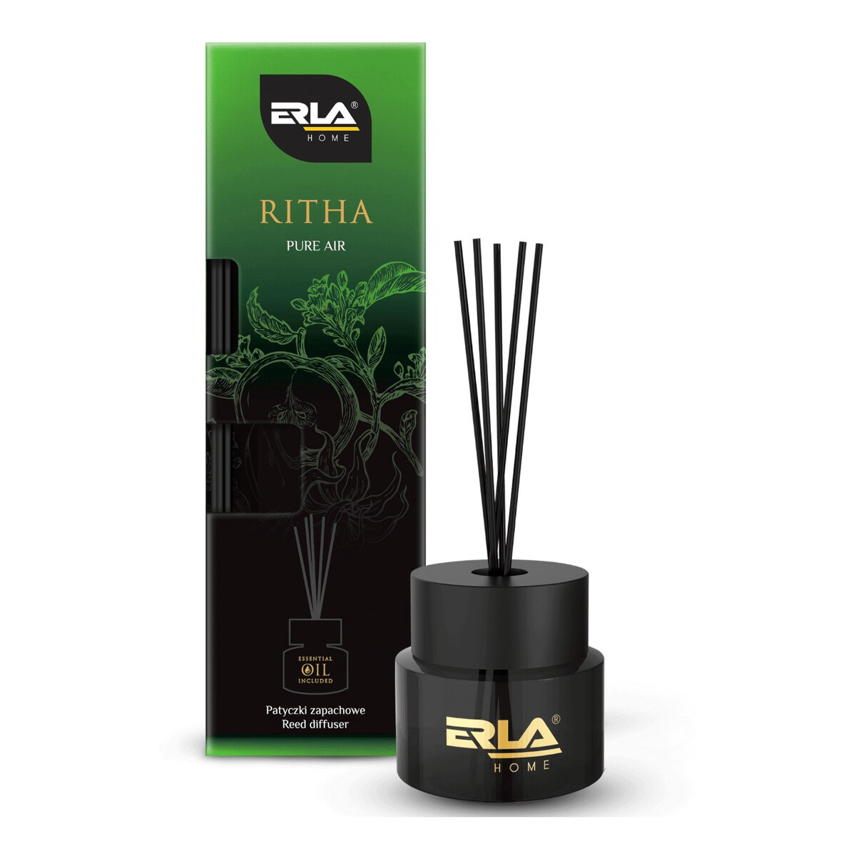 Erla Home Ritha patyczki zapachowe Pure air 100ml
