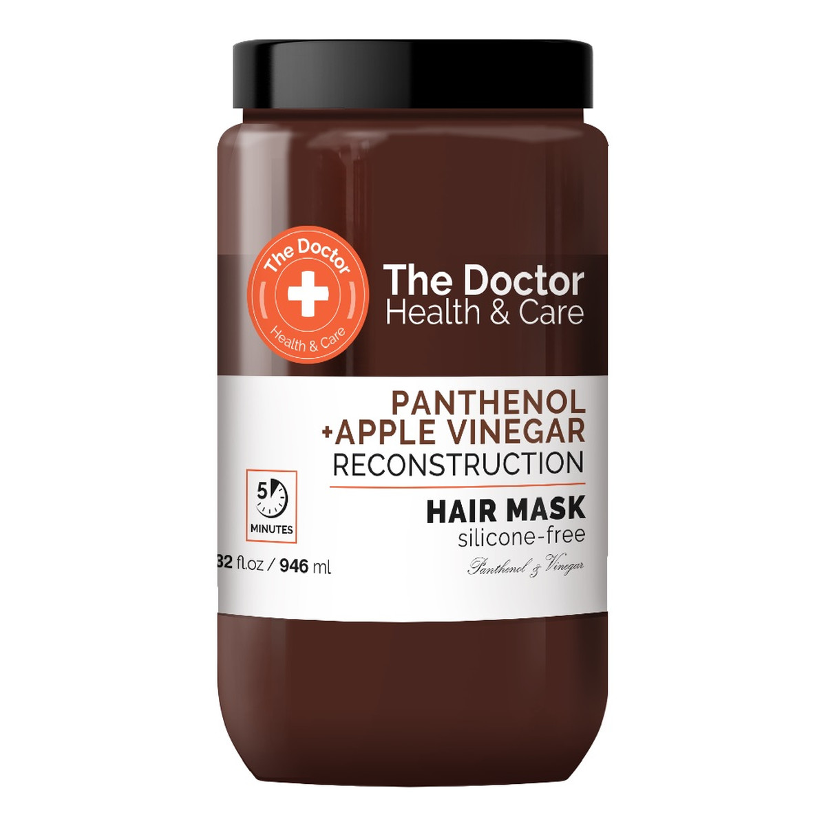 The Doctor Health & care maska do włosów rekonstruująca ocet jabłkowy + pantenol