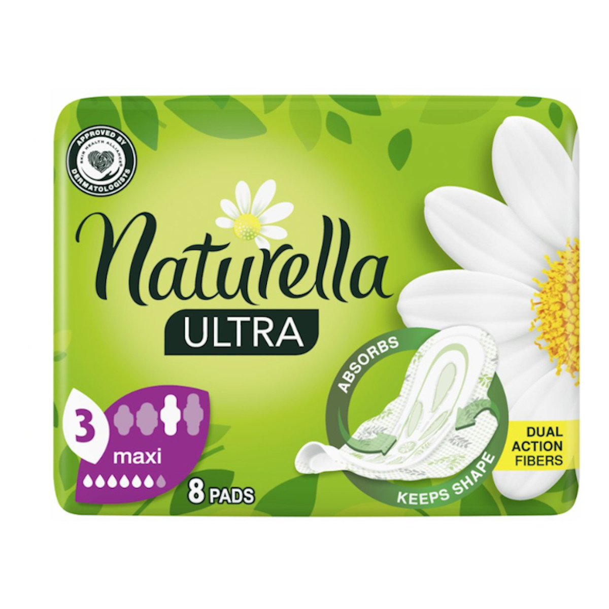 Naturella Ultra Podpaski Maxi ze skrzydełkami 1 op.-8 sztuk