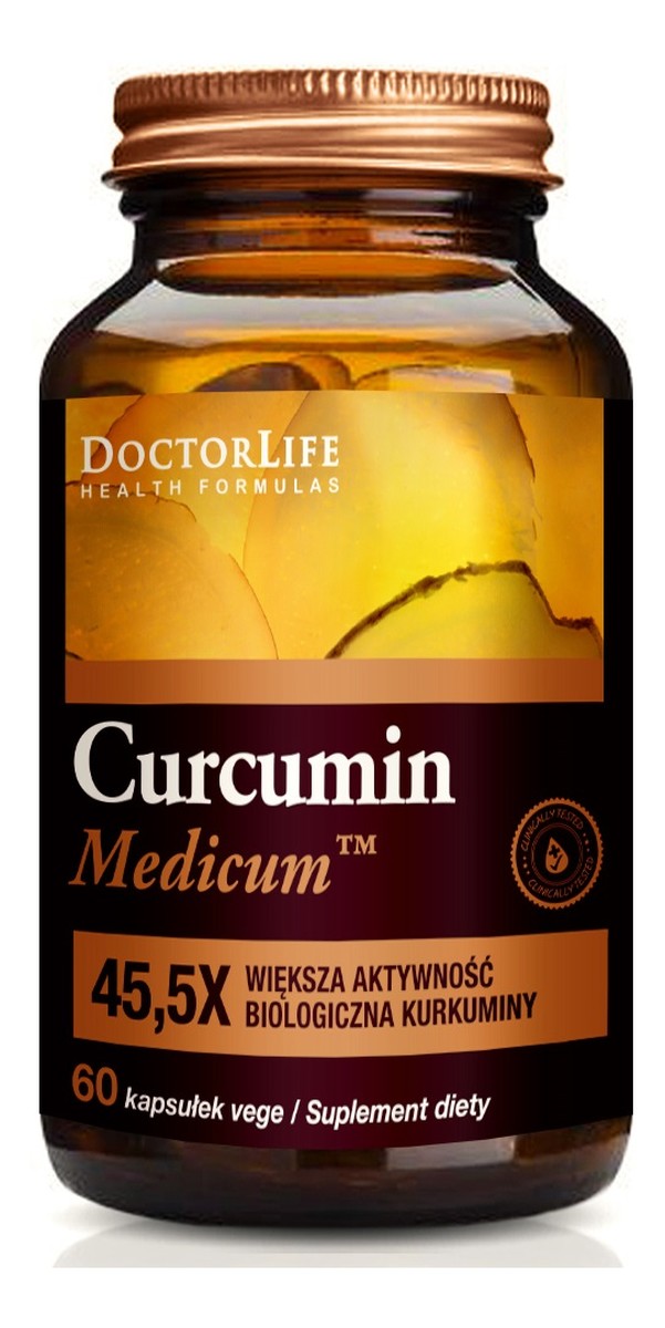 Curcumin Medicum kurkumina suplement diety 60 kapsułek