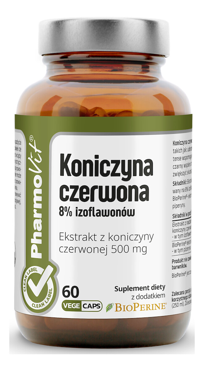 Koniczyna czerwona suplement diety 60 kapsułek