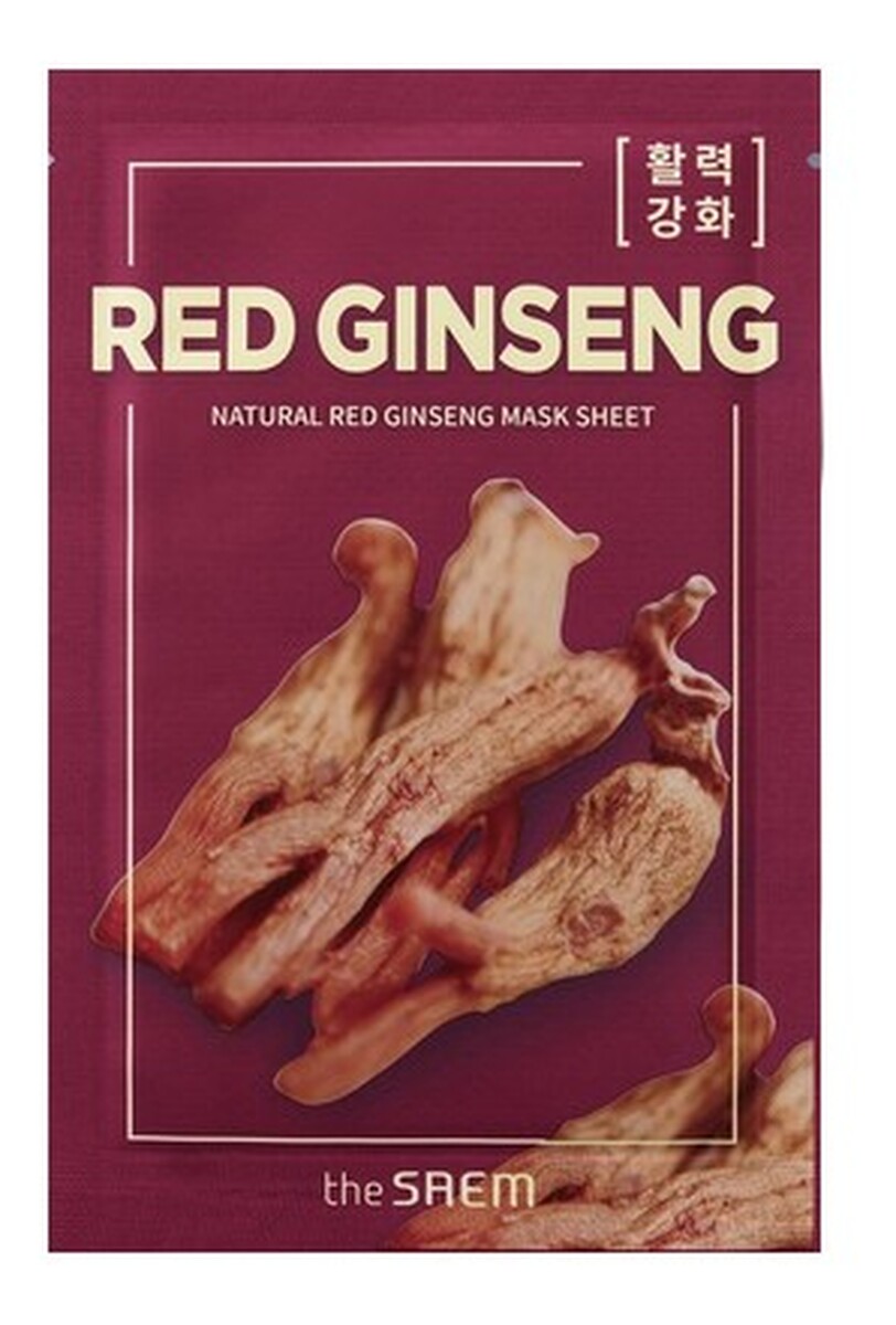 Natural Mask Sheet Maska na tkaninie - Red Ginseng