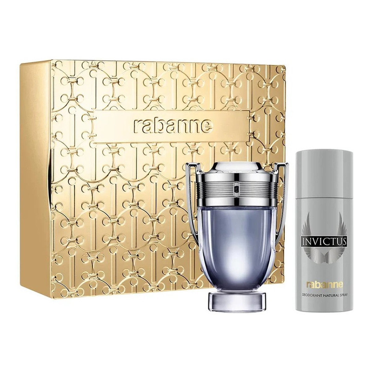 Paco Rabanne Invictus Zestaw woda toaletowa spray 100ml + dezodorant spray 150ml