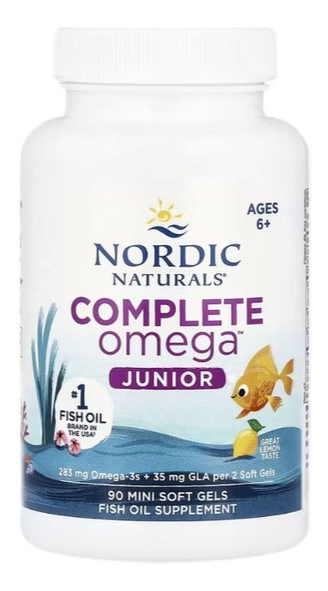 Complete omega junior suplement diety dla dzieci 90 mini kapsułek
