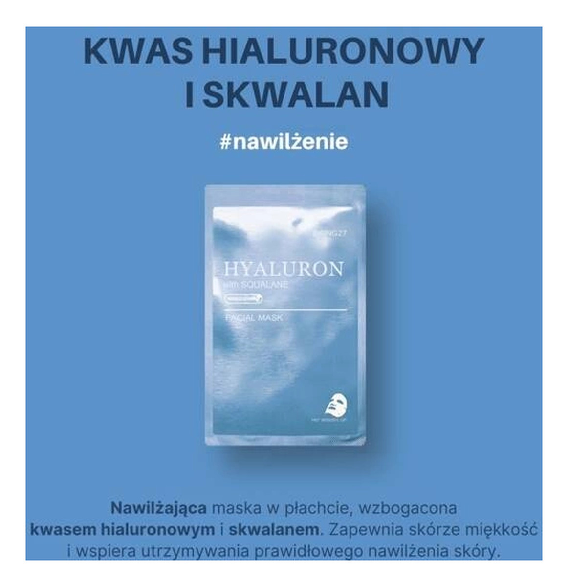 nawilżająca maska w płachcie