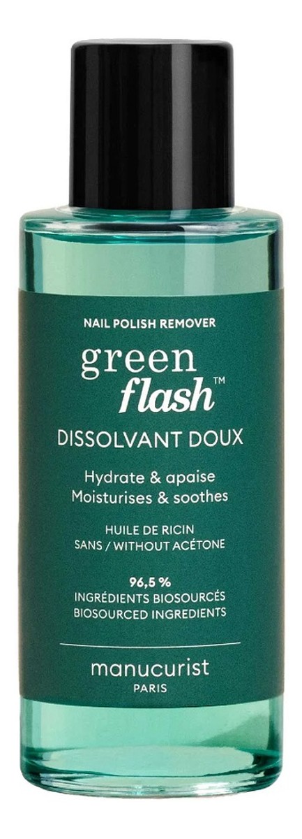 Green flash nail polish remover bezacetonowy zmywacz do paznokci