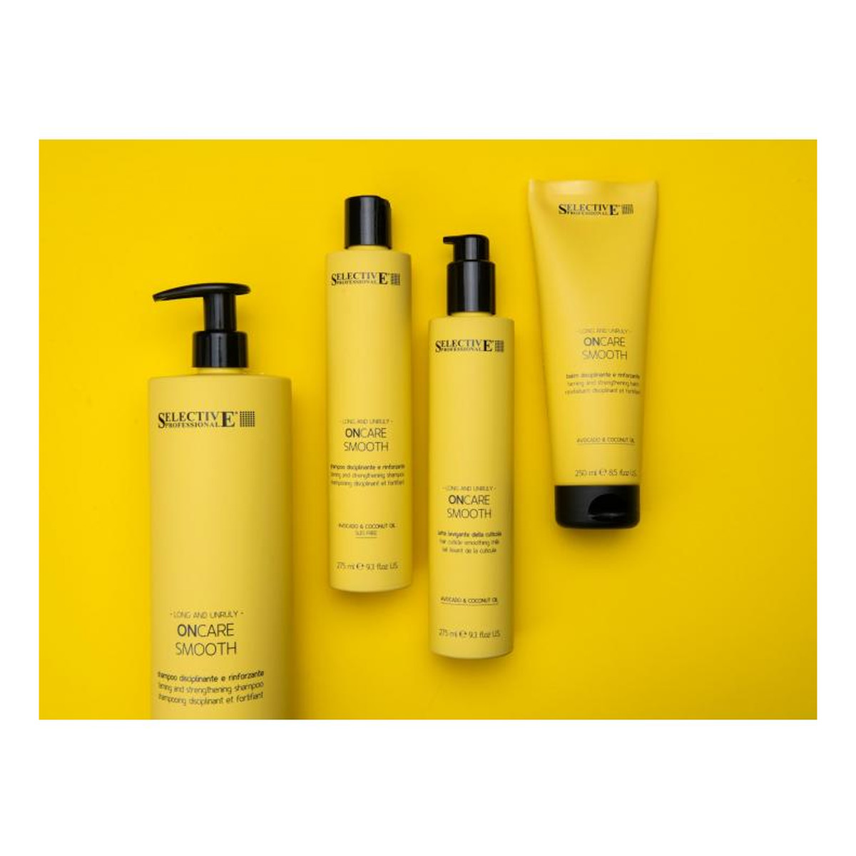 Selective Profesional OnCare Smooth Szampon wygładzający do włosów niesfornych 275ml