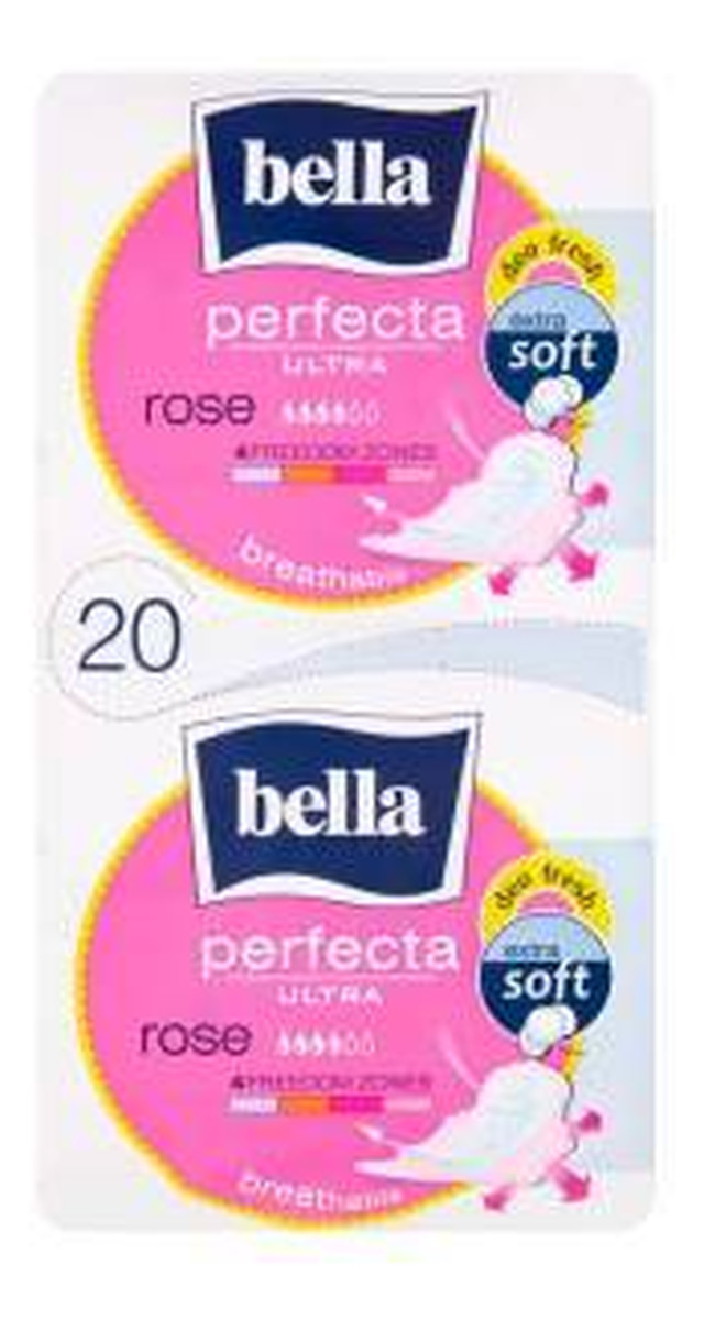 Ultra Rose Extra Soft Podpaski higieniczne 20 sztuk