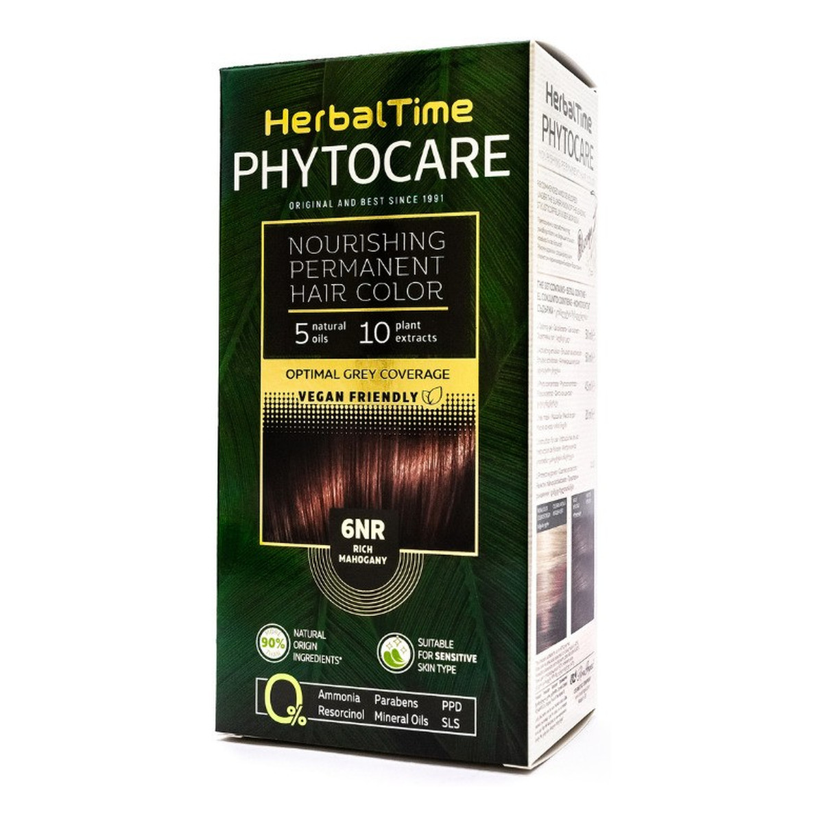 Herbal Time Phytocare Farba do włosów naturalna