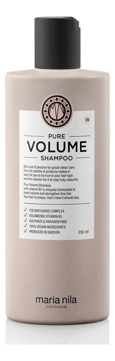 Pure volume shampoo szampon do włosów cienkich