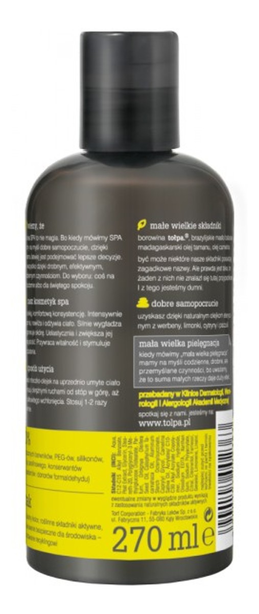 Rewitalizujące Mleczko Olejek Przywracające Jędrność Ciała