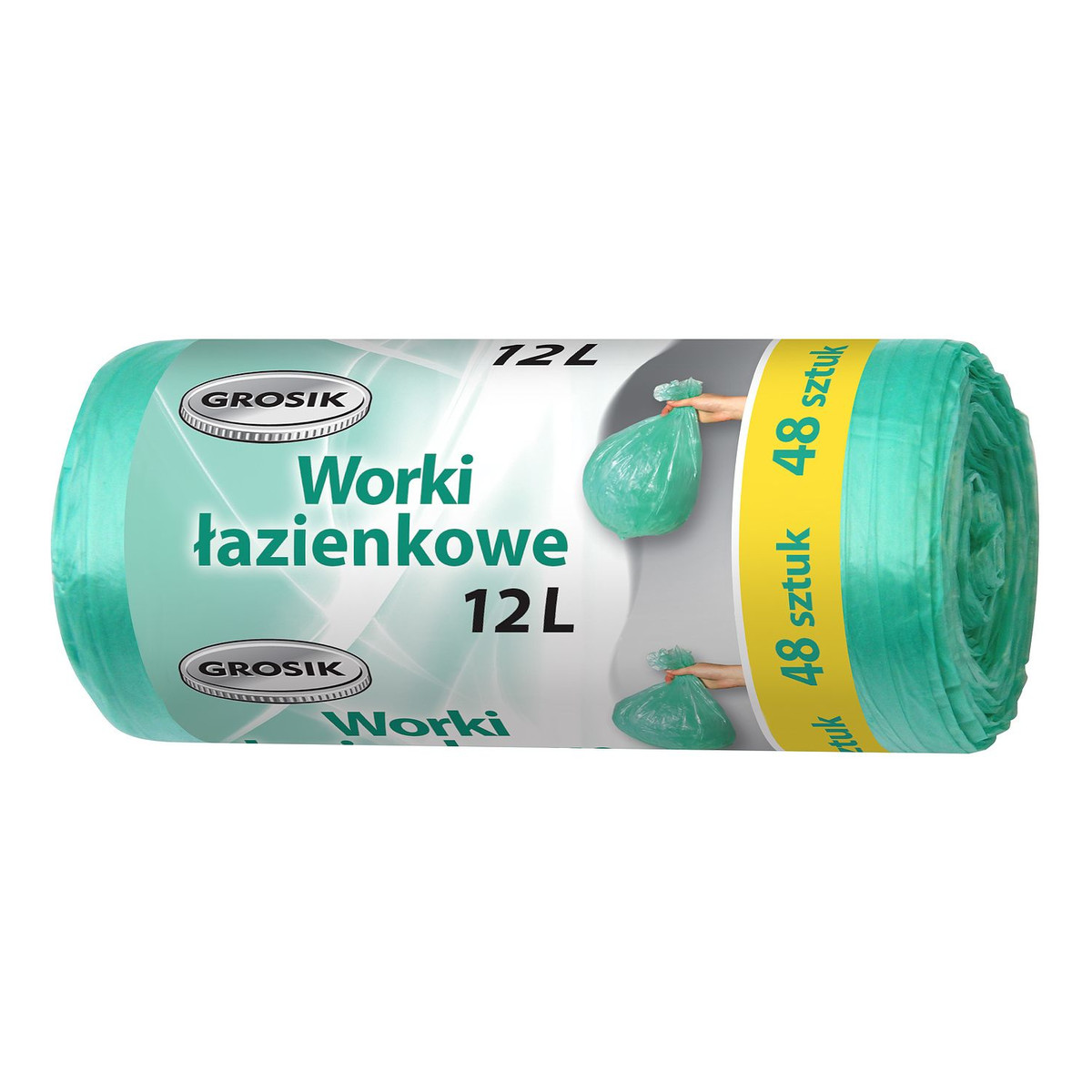 Grosik Worki na śmieci łazienkowe 1op.-48szt