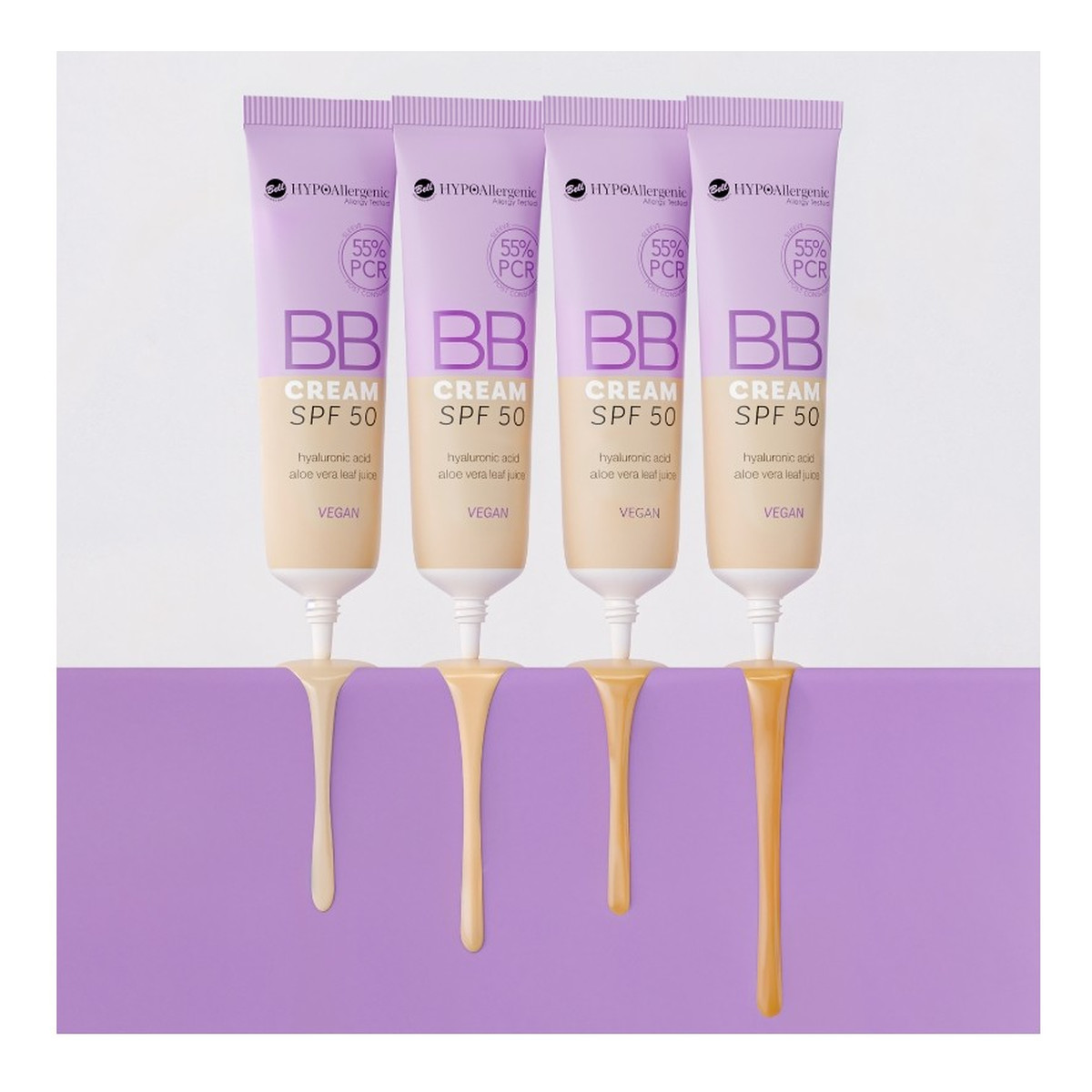 Bell HYPOAllergenic Krem BB SPF50+ 30g