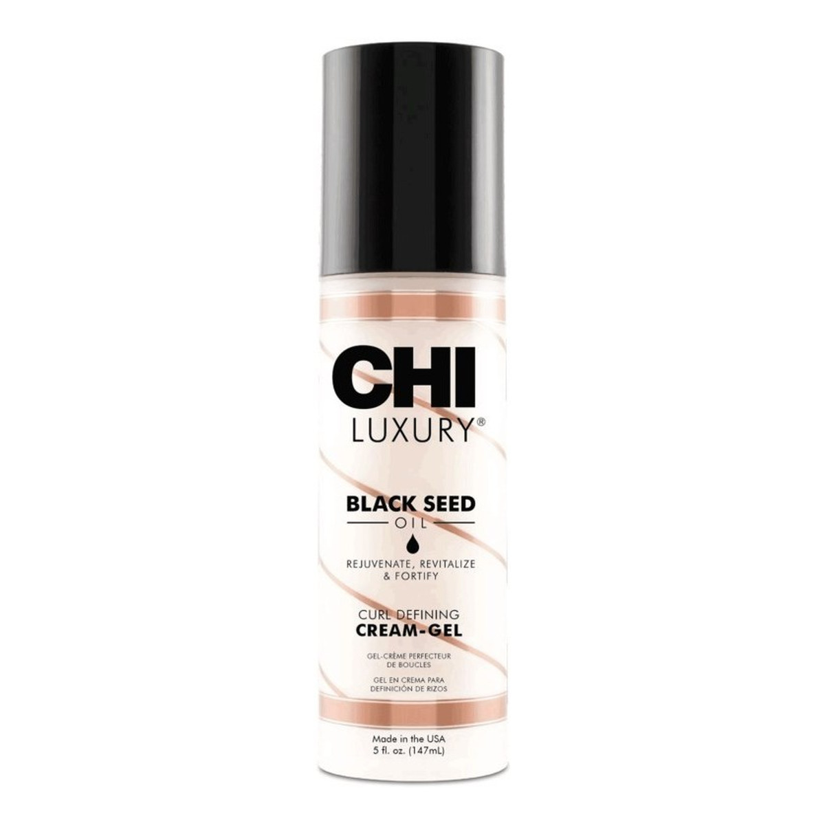 CHI Luxury Black Seed Oil krem do stylizacji włosów kręconych i falowanych 147ml