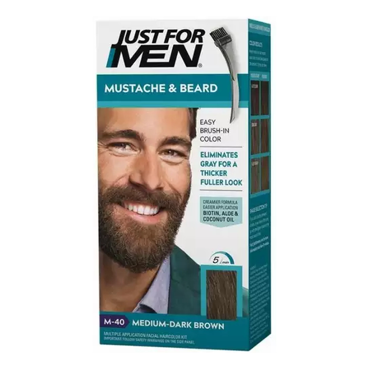 Just For Man Mustache & Beard Żel koloryzujący Do Brody i Wąsów 28g