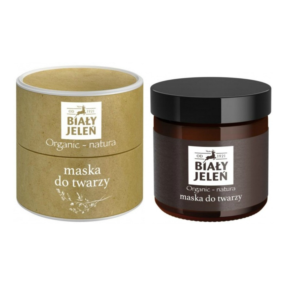 Biały Jeleń Organic-Natura odżywiająca maska do twarzy 60ml