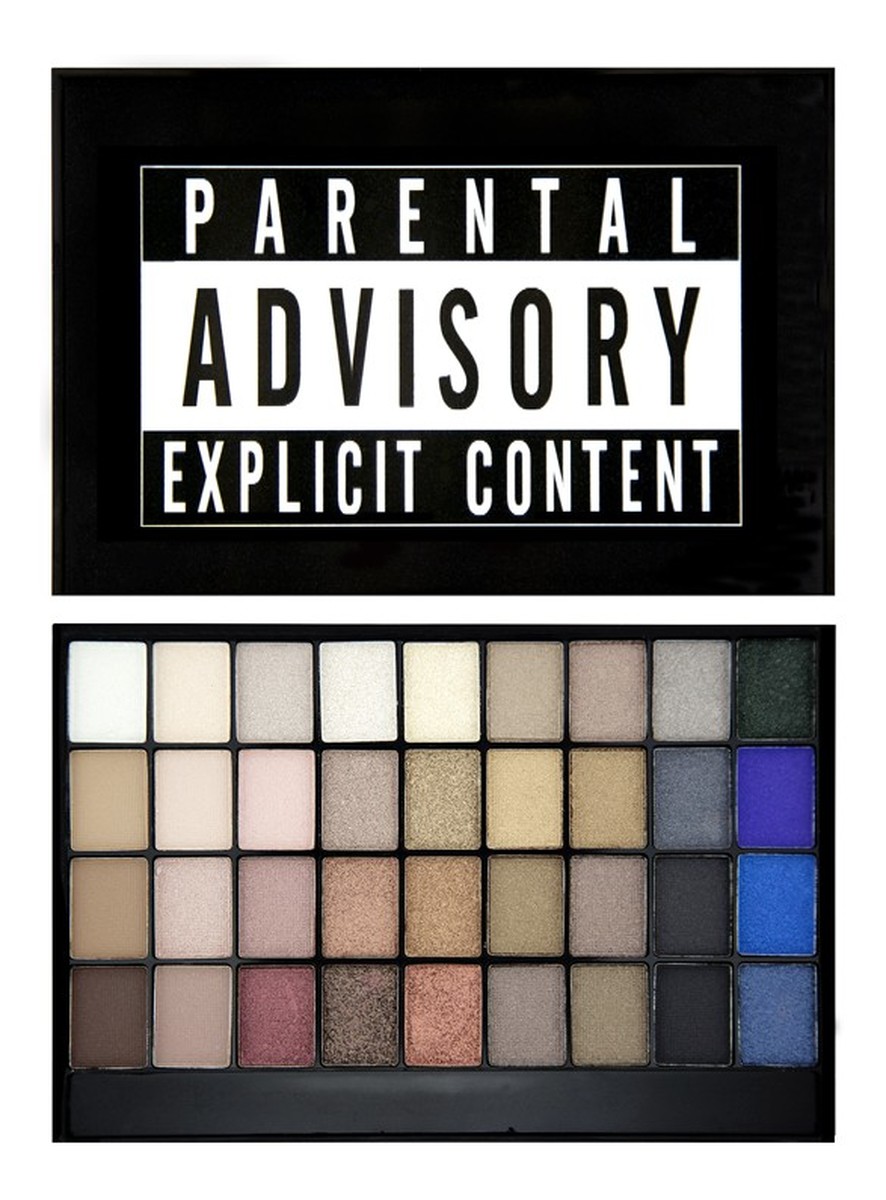 Parental Advisory Paleta 36 Cieni Do Powiek
