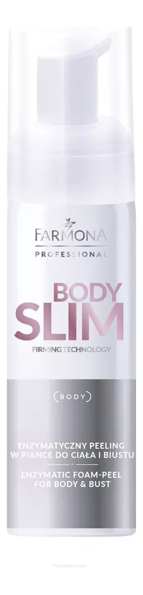 Enzymatyczny peeling w piance do ciała i biustu