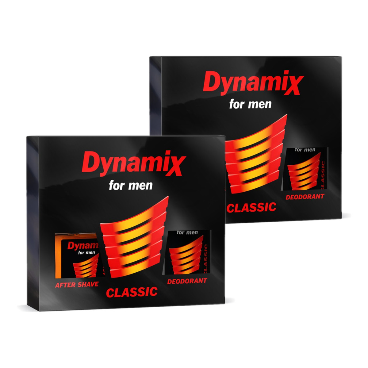 Bi-es Dynamix Zestaw prezentowy dezodorant 150ml + płyn po goleniu 100ml 2szt.