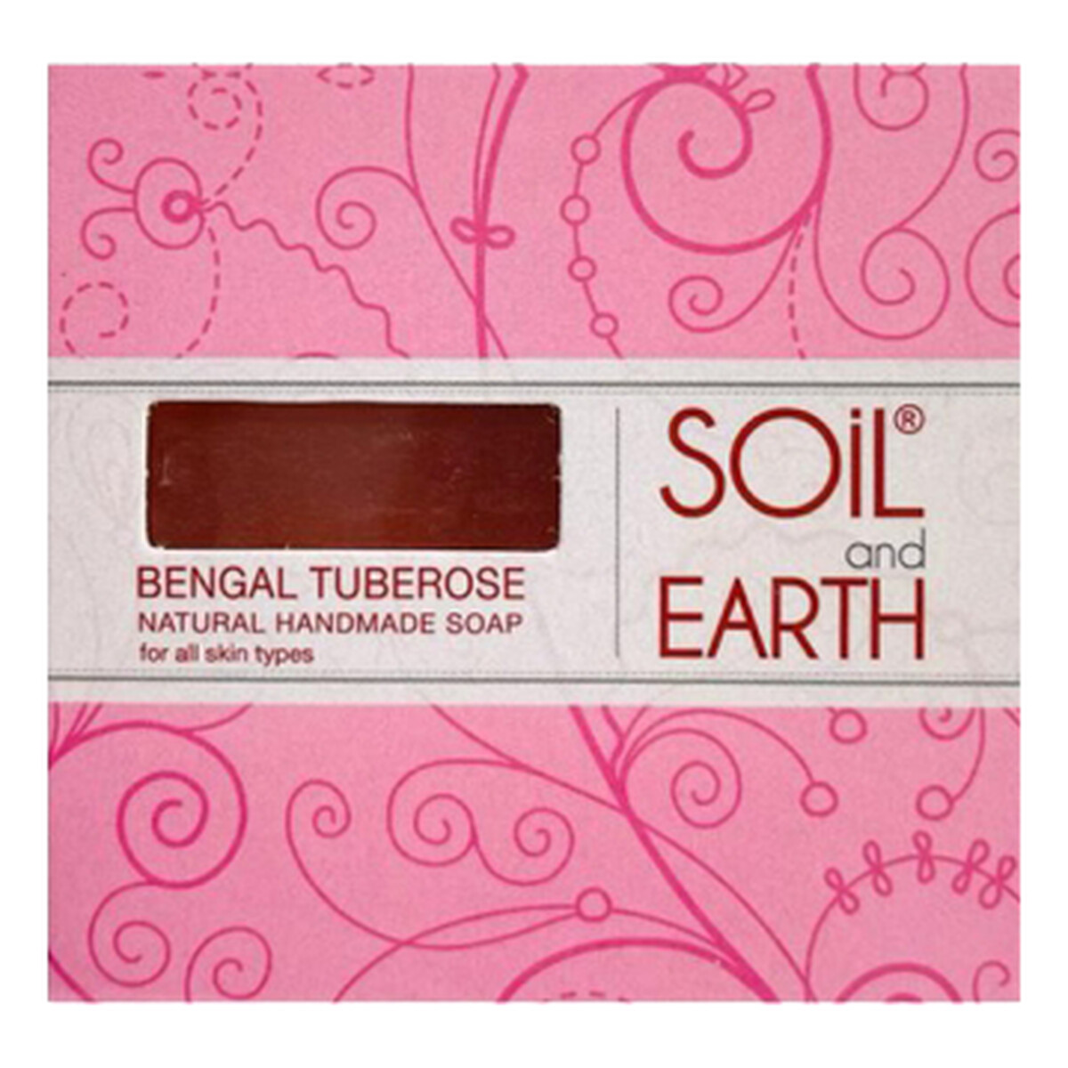 Soil and Earth Ręcznie robione mydło Tuberoza Bengalska 125g