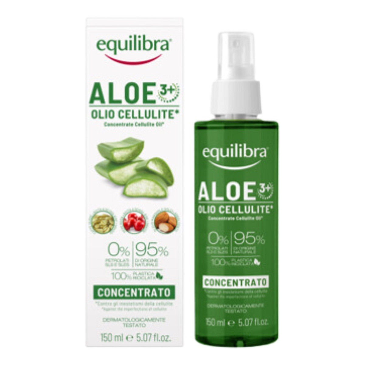 Equilibra Aloe dwufazowy Olejek antycellulitowy do ciała 150ml