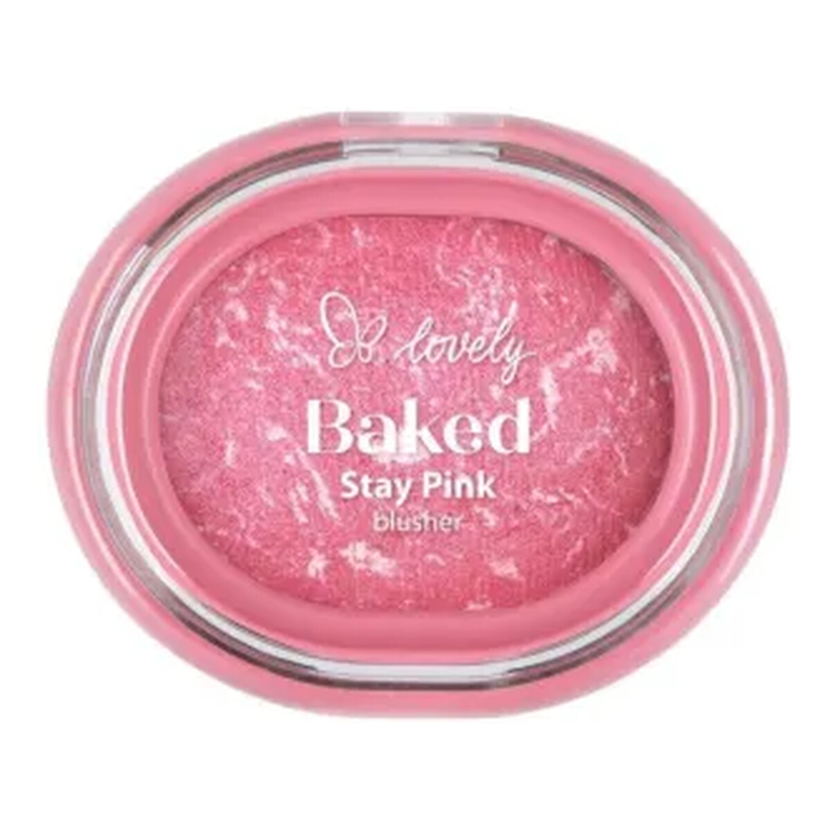 Lovely Stay Pink Baked Blusher róż do policzków 3.5g