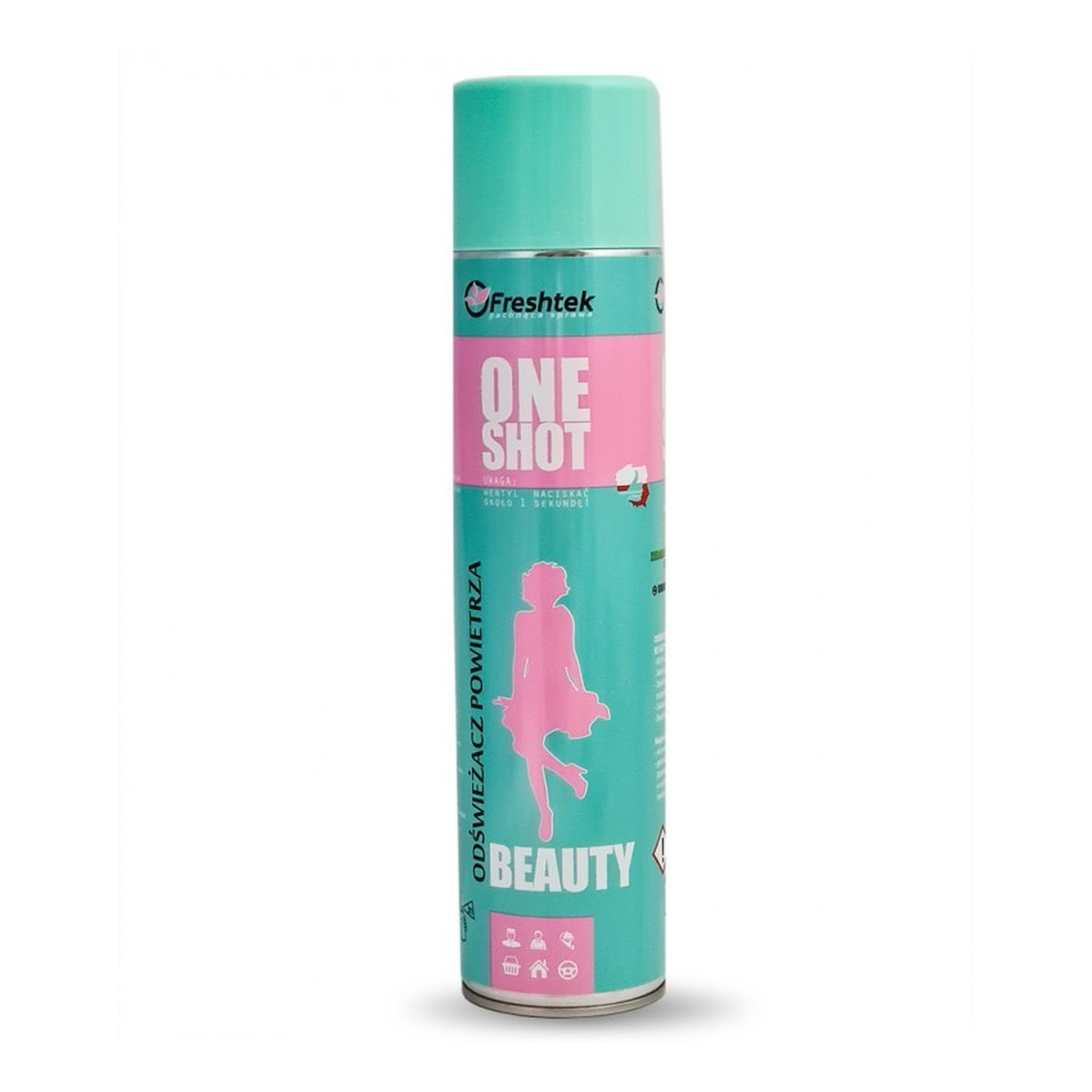 Freshtek One Shot Odświeżacz powietrza Premium Beauty 600ml