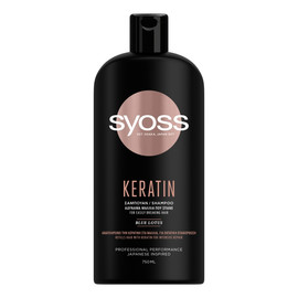 Keratin shampoo szampon do włosów słabych i łamliwych