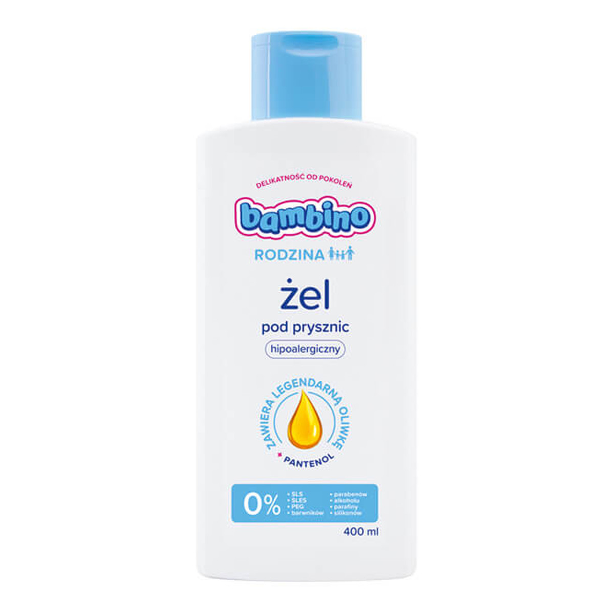 Bambino Rodzina hipoalergiczny żel pod prysznic 400ml