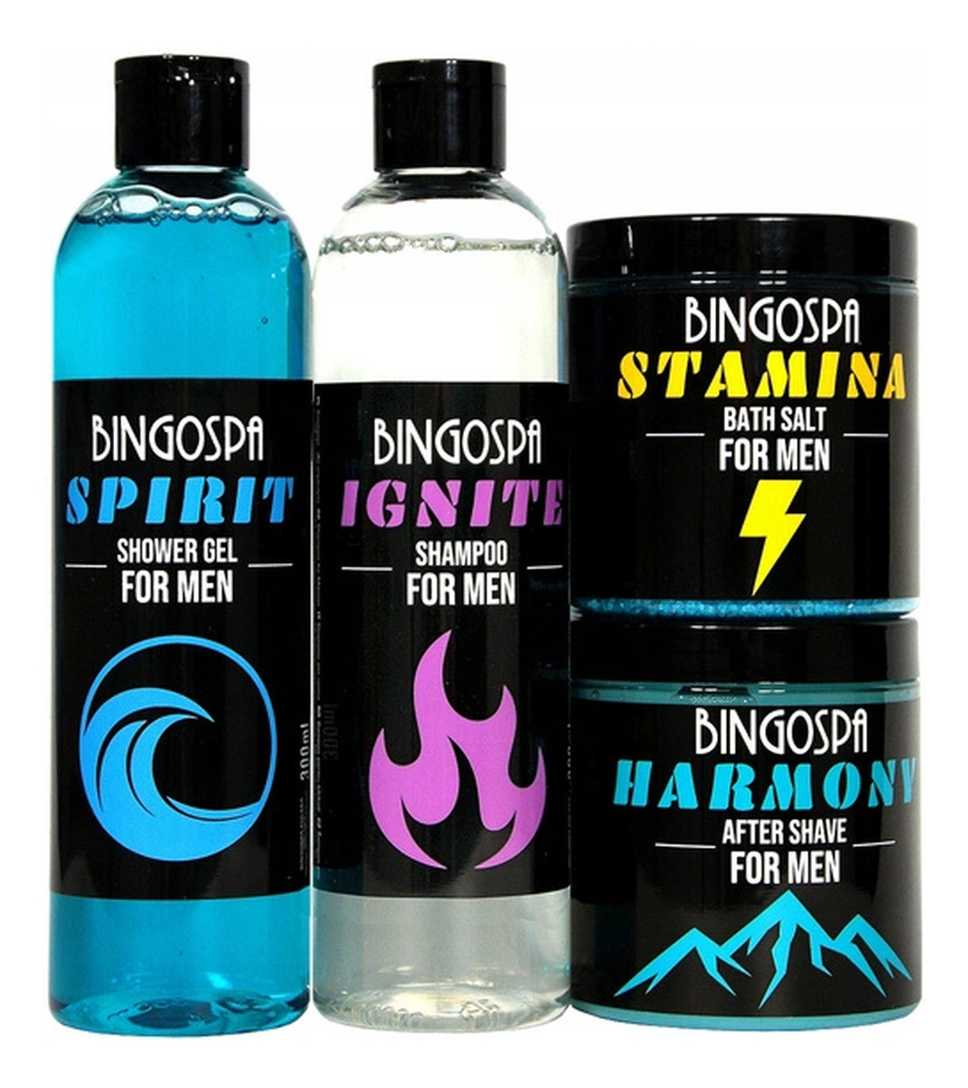 Duży prezent dla faceta ( sól, szampon, żel po goleniu, pod prysznic ) 1150 ml