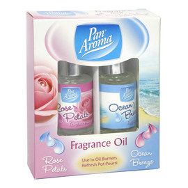 Fragrance Oil Olejek zapachowy Rose Petals & Ocean Breeze 2x10ml.