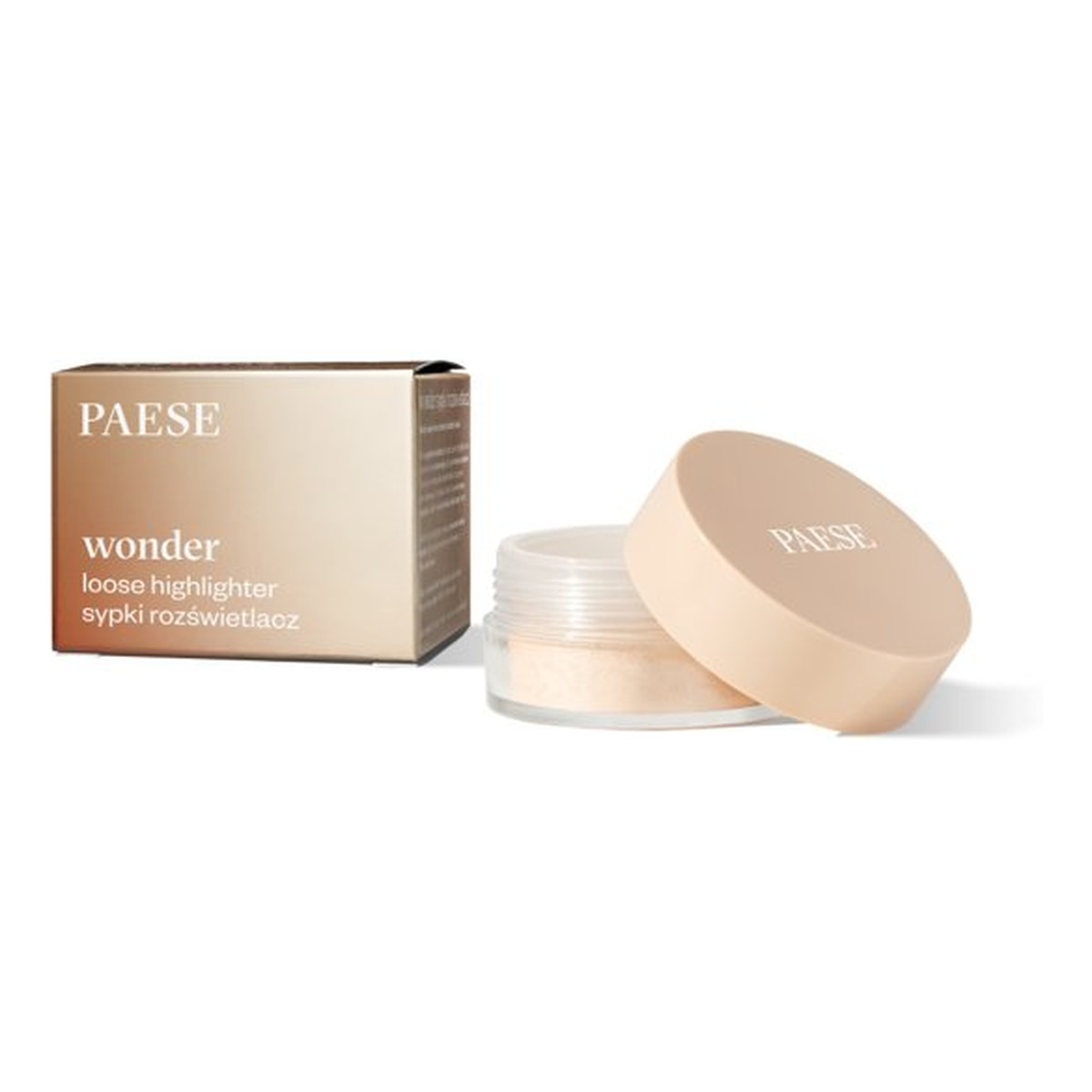 Paese Wonder Loose Highlighter Sypki Rozświetlacz 3g