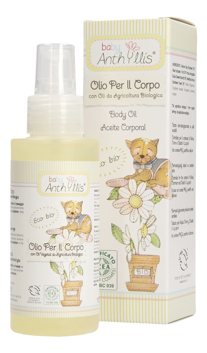 Olio Per Il Corpo Olejek do ciała dla dzieci