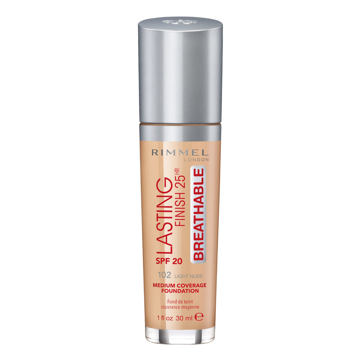Rimmel Lasting finish 25h Breathable Supertrwały podkład do twarzy 30ml