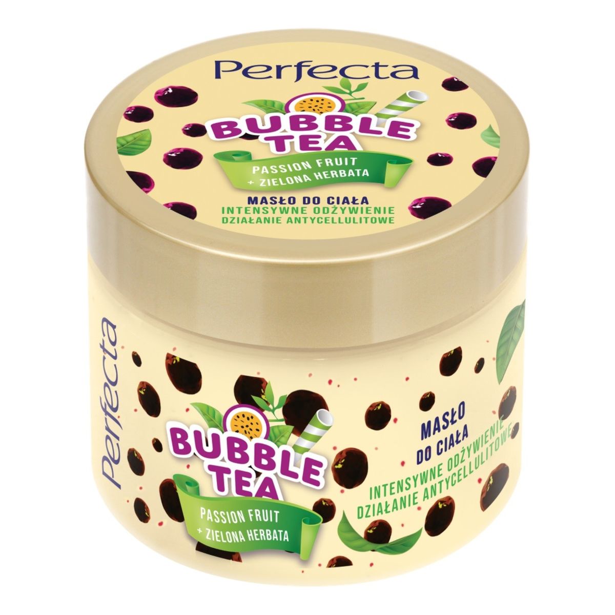 Perfecta Bubble Tea Masło do ciała Passion Fruit 300ml