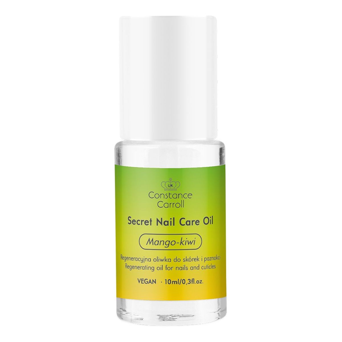 Constance Carroll Secret Nail Care Oil Regeneracyjna Oliwka do skórek i paznokci - Mango&Kiwi 10ml