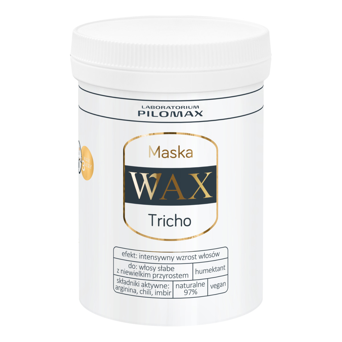 Pilomax Wax Tricho Maska przyspieszająca wzrost włosów 240ml