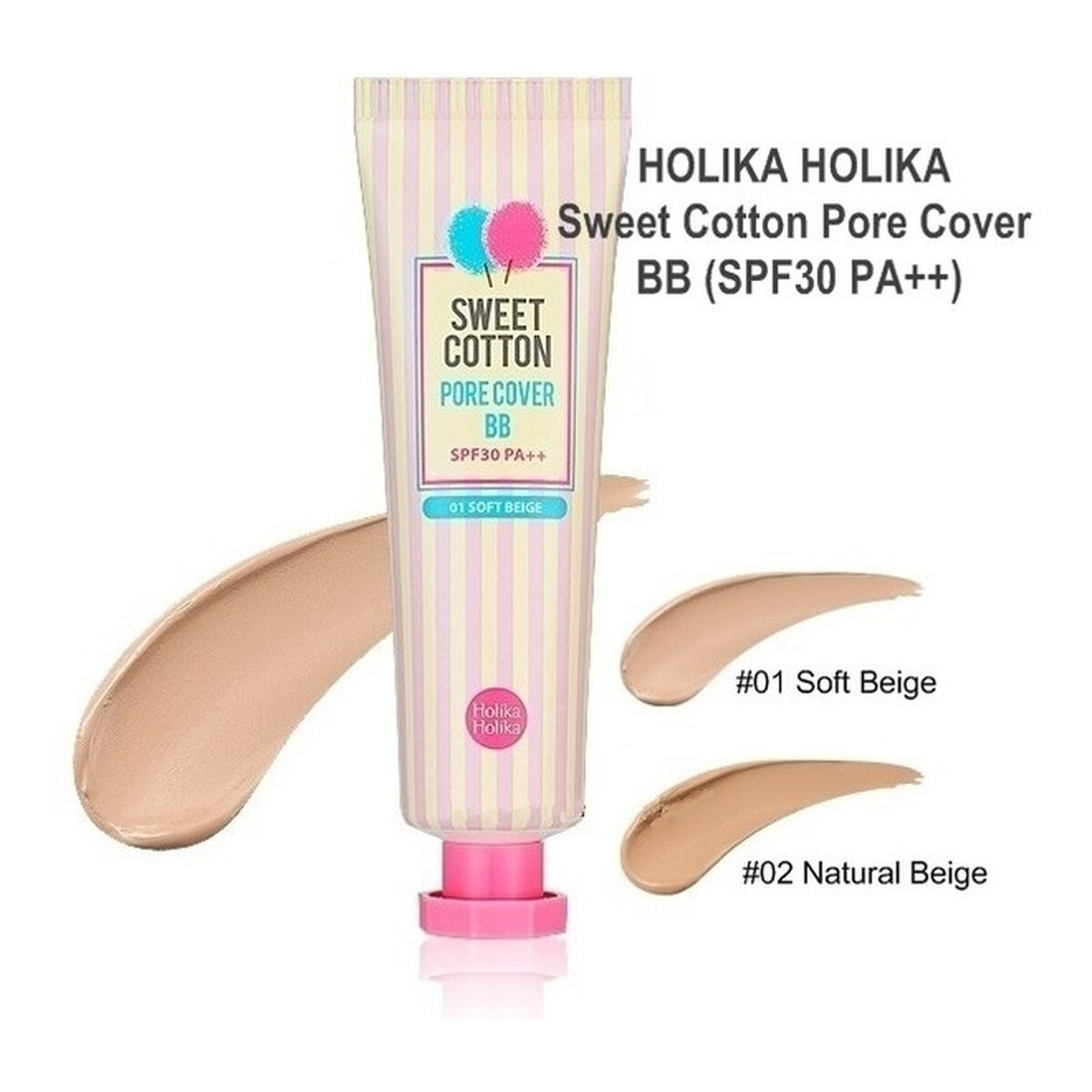 Holika Holika Pore Cover BB Sweet Cotton Matujący Krem BB