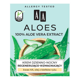 100% Aloe Vera Extract krem dzienno-nocny regenerująco-wzmacniający