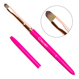 Pędzelek Do Żelu 6 mm #4 Magenta