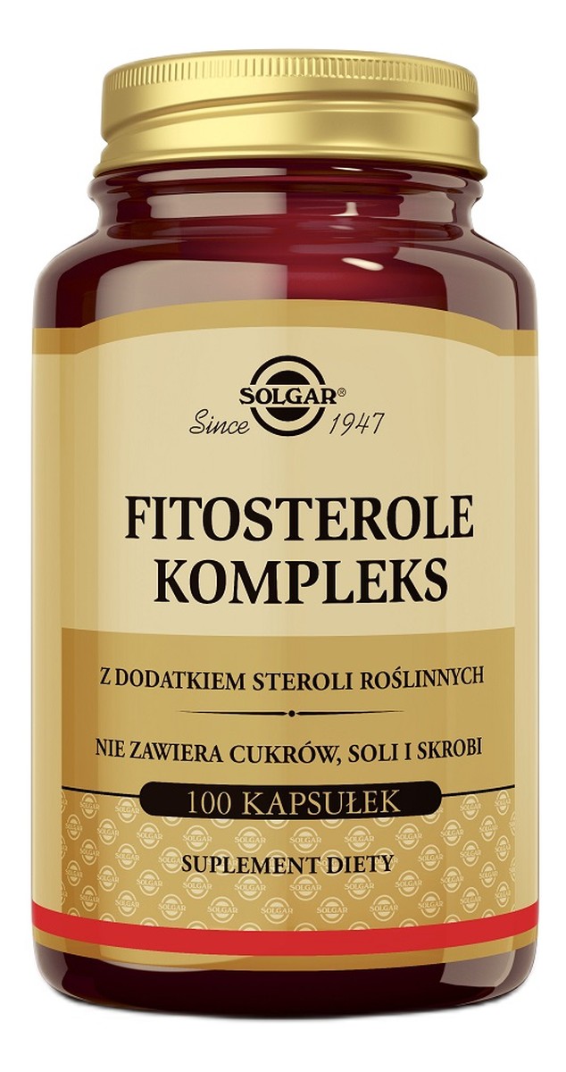 Fitosterole kompleks suplement diety 100 kapsułek