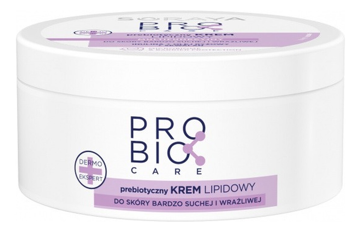 Prebiotyczny krem lipidowy do skóry bardzo suchej i wrażliwej