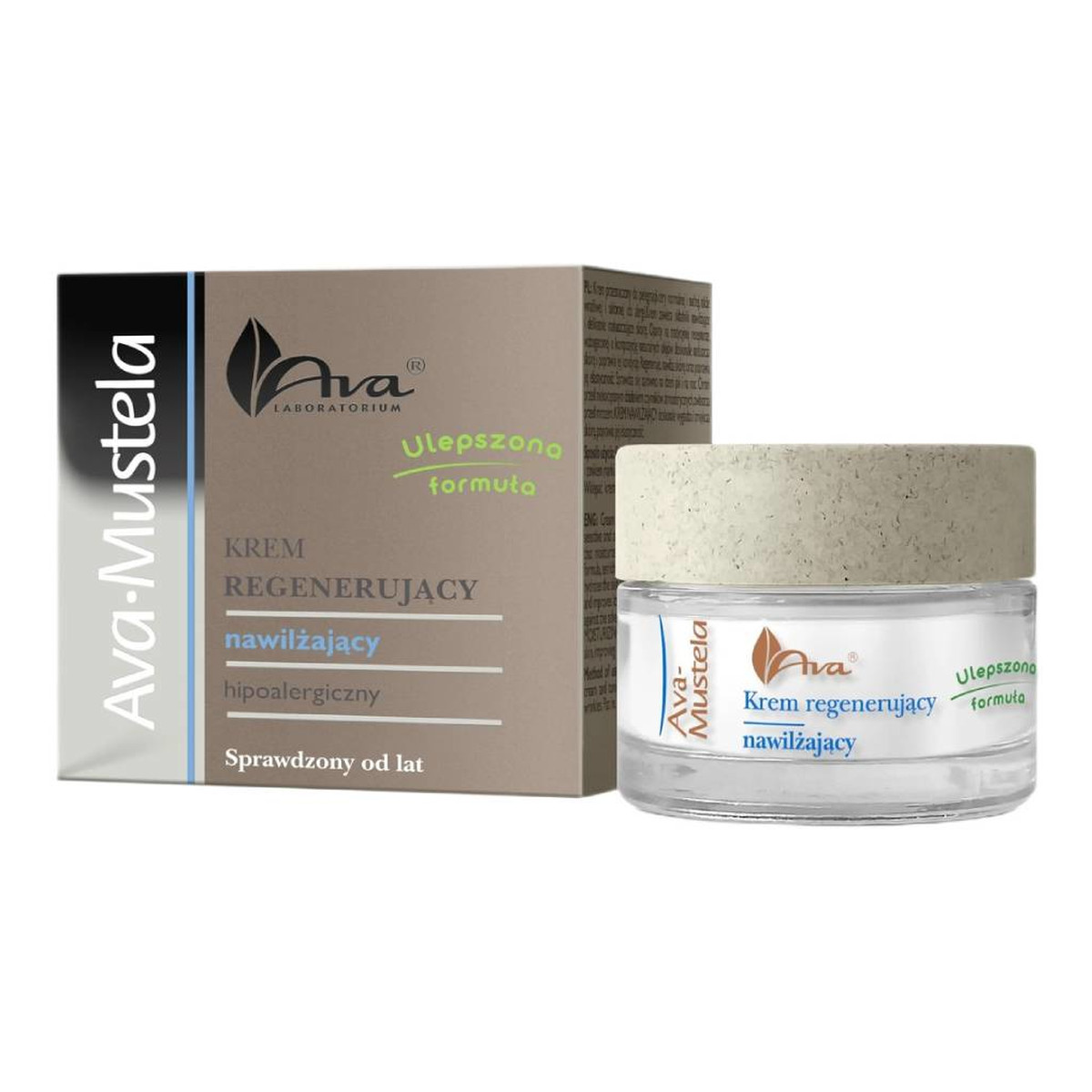 Ava Laboratorium Ava-Mustela hipoalergiczny krem regenerująco-nawilżający 50ml