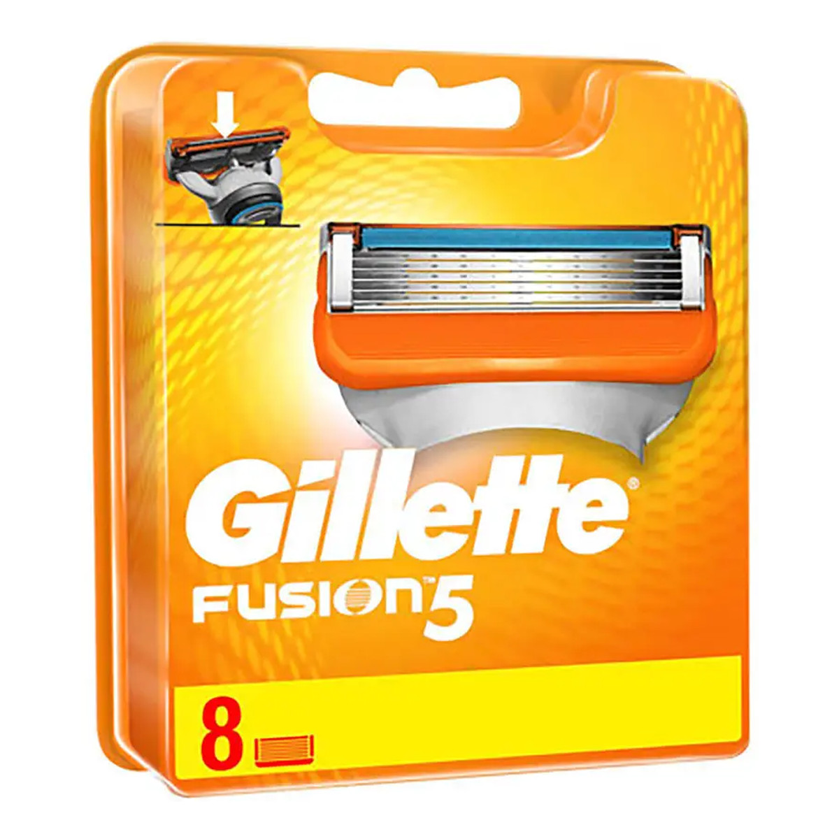 Gillette Fusion Manual Wkłady Do Maszynki Wymienne Ostrza 8 szt.