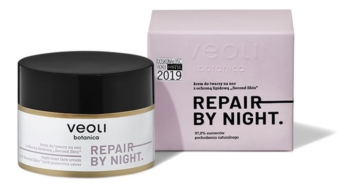 Krem do twarzy z ochroną lipidową na noc